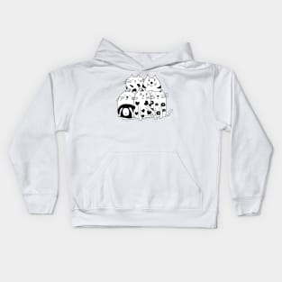 Funny cats Kids Hoodie